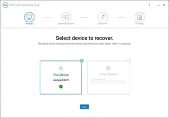 Dell OS Recovery Tool