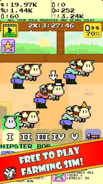 Image 0 for Milk Away! - Idle Cow Gam…