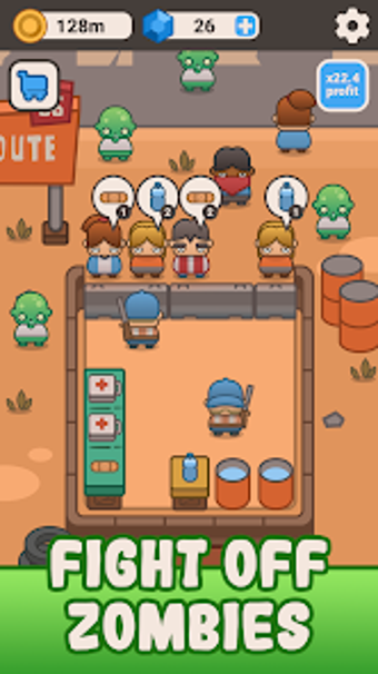 Bild 0 für Wasteland Trade: Idle Zom…