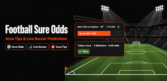 Bild 0 für Football Sure Odds  Acca …