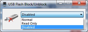 USB Flash Block/Unblock