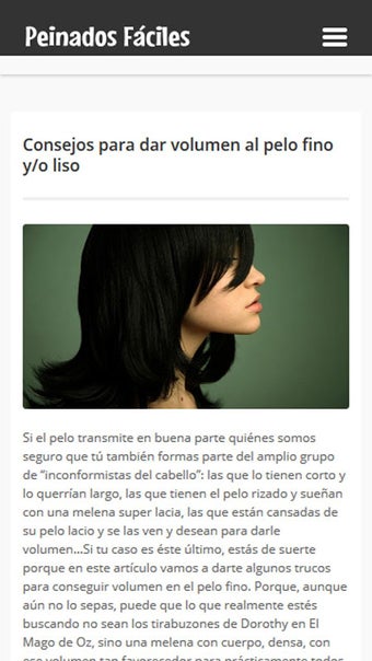 Immagine 0 per Peinados Fáciles !