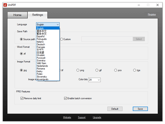 Bild 1 für UniPDF Converter