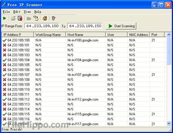 advanced ip scanner mac