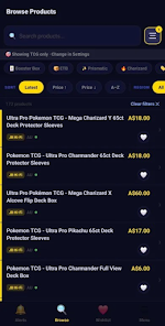 Obraz 0 dla TCG Tracker AU