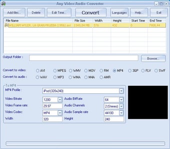 Immagine 1 per Any Video/Audio Converter