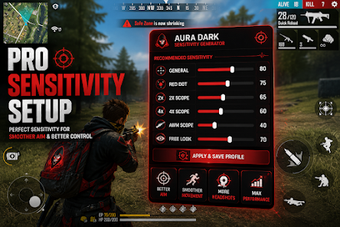 Image 0 pour AURA DARK: FF Sensi  GFX