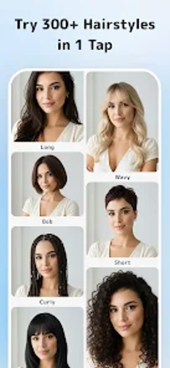 Bild 0 für HairTry: AI Hair Cut Simu…