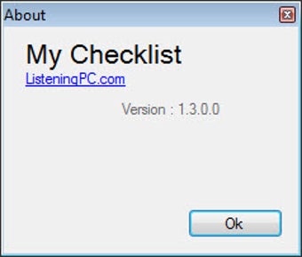 Obraz 3 dla My Checklist