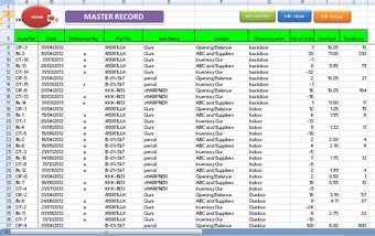 Imagen 3 para ABCAUS Excel Inventory Te…