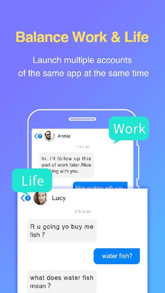 Immagine 0 per Parallel App -Dual app cl…