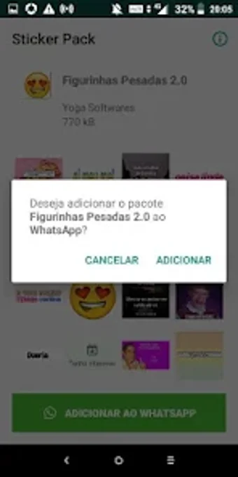 Immagine 0 per Figurinhas Pesadas whatsa…