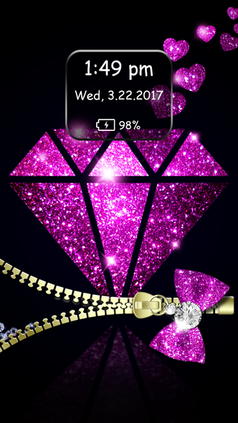 Bild 4 für Diamond Zipper Lock Scree…