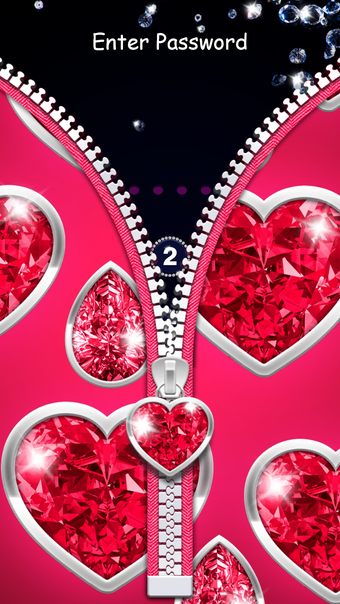 Bild 3 für Diamond Zipper Lock Scree…