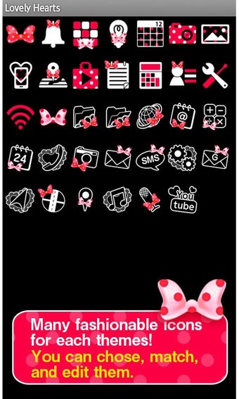 Immagine 0 per Lovely Hearts Wallpaper T…