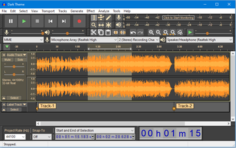 Image 0 for Dark Audacity