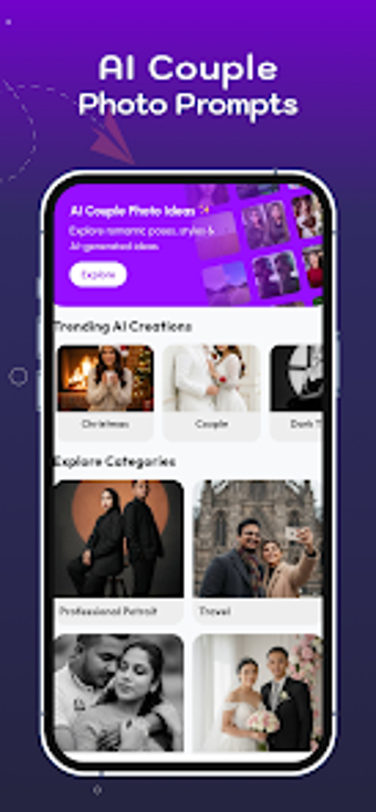 Bild 0 für Couple AI Photo Prompts 2…