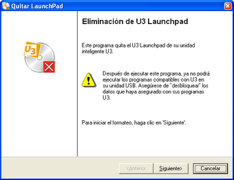 Immagine 3 per U3 Launchpad Removal Tool
