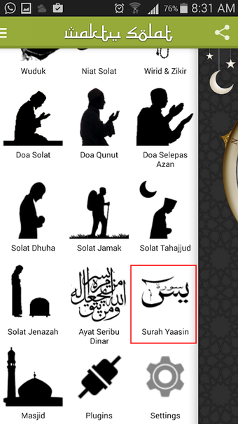 Surah Yaasin - Plugin的第0张图片