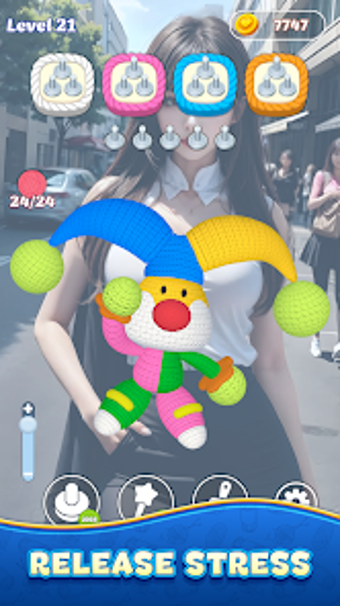 Wool Pull Girl 3Dの画像0