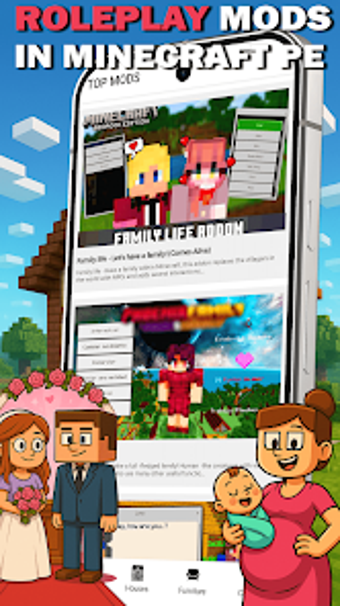 Immagine 0 per MCPE RP Life Mods: Comes …