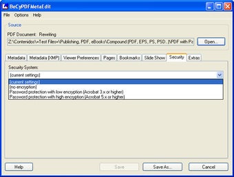 Image 3 pour BeCyPDFMetaEdit