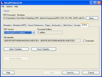 Image 0 pour BeCyPDFMetaEdit
