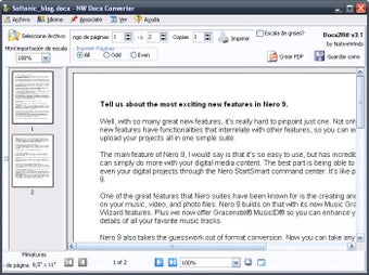 Image 0 for NW Docx Converter