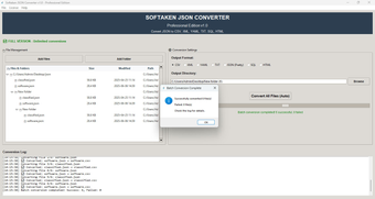 Immagine 0 per Softaken JSON Converter