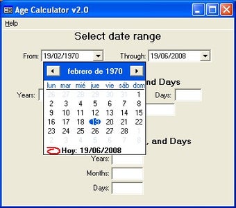 Imagen 1 para Age Calculator