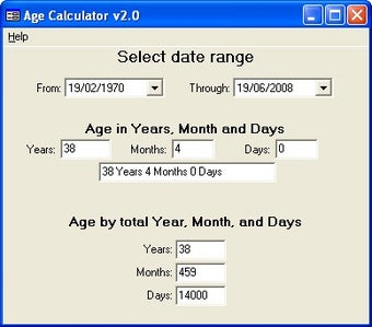 Age Calculator