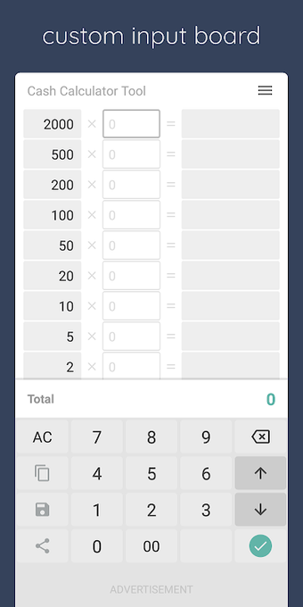Imagen 0 para Cash Calculator Tool Mone…