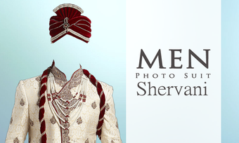 Men Sherwani Photo Suit