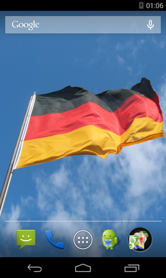 Image 0 pour Flag of Germany Live Wall…