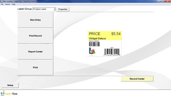 Label Flow Free Barcode L…的第0张图片