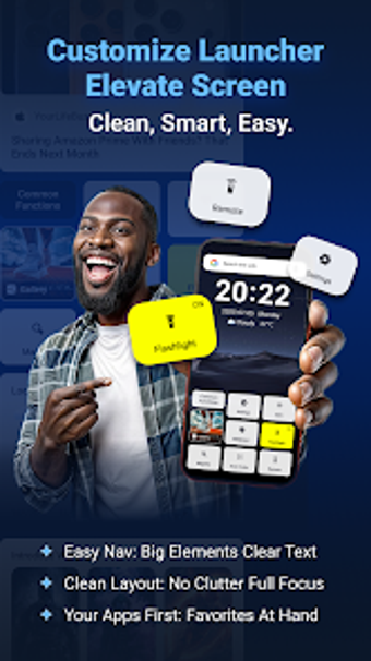 Obraz 0 dla Easy Launcher: One-Tap Ho…