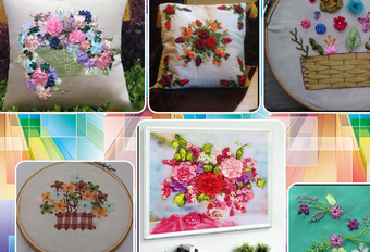 Immagine 0 per Ribbon embroidery pattern…