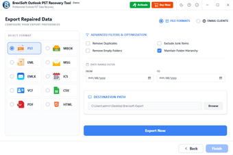 Obraz 0 dla BreviSoft Outlook PST Fil…