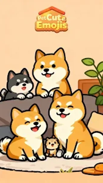 Pet Cute Emojisの画像0