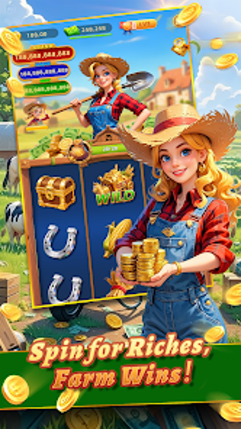 Bild 0 für Farm Slots: Golden Harves…