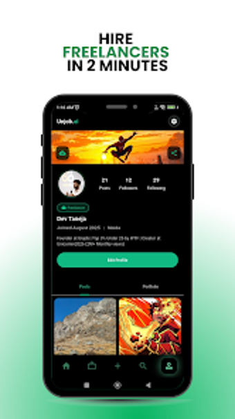 Unjob AI - Hire freelance…の画像0