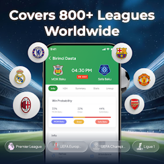 Bild 0 für Soccer Live Scores: Futbo…