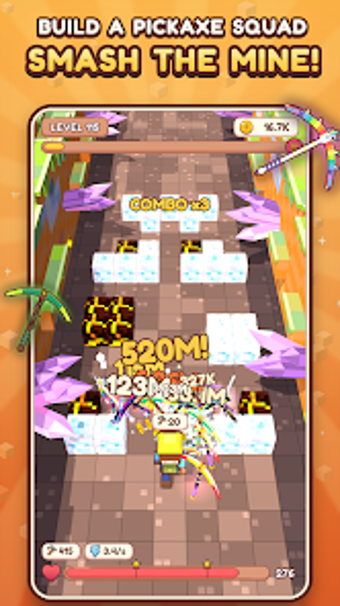 Pickaxe Rush: Merge  Mineの画像0