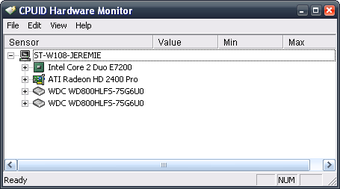 Obraz 2 dla HWMonitor Portable