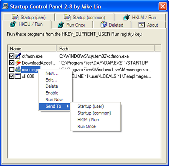 Image 1 pour StartUp Control Panel