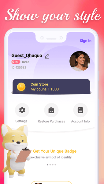 Image 0 for Poly - Funny Social Chat