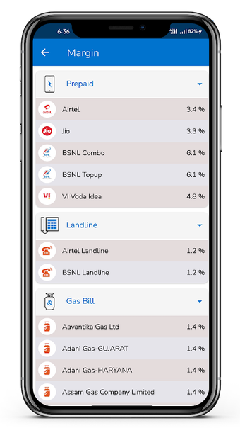 Recharge Land | Commission App