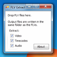 Ikona programu: FLV Extract