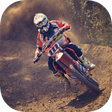 プログラムのアイコン: Offroad Stunt Bike Simula…