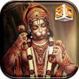 プログラムのアイコン: 3D Hanuman Ji Live Wallpa…